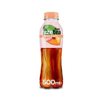 Sok 0.5L FUZETEA black ice tea -peach hibiscus
