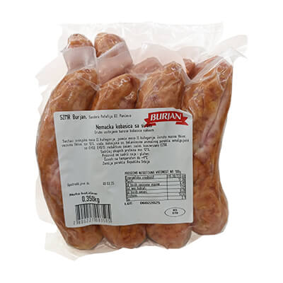 Nemačka sa sirom 1kg Burjan VAC