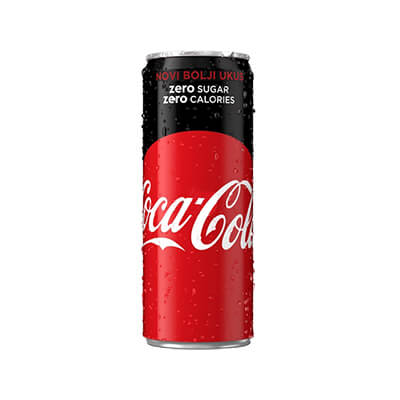Coca Cola 330ml Zero