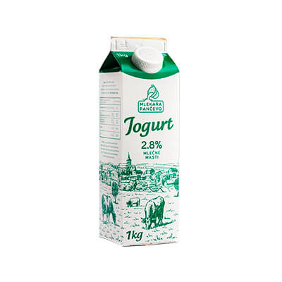 Jogurt 2.8% 1Kg Mlekara Pančevo