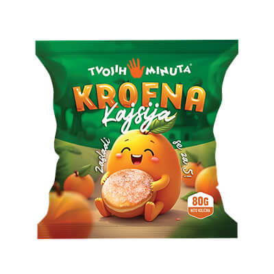 Krofne 80g Kajsija