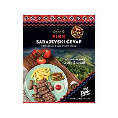 Sarajevski 400g Ćevapi 20kom SMR