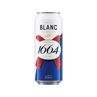 Pivo 0.5L Kronenbourg Blanc 1664